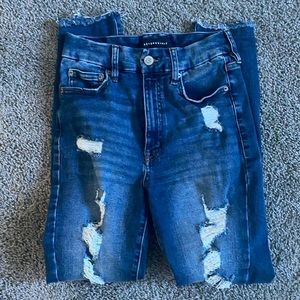 aeropostale ripped jeans